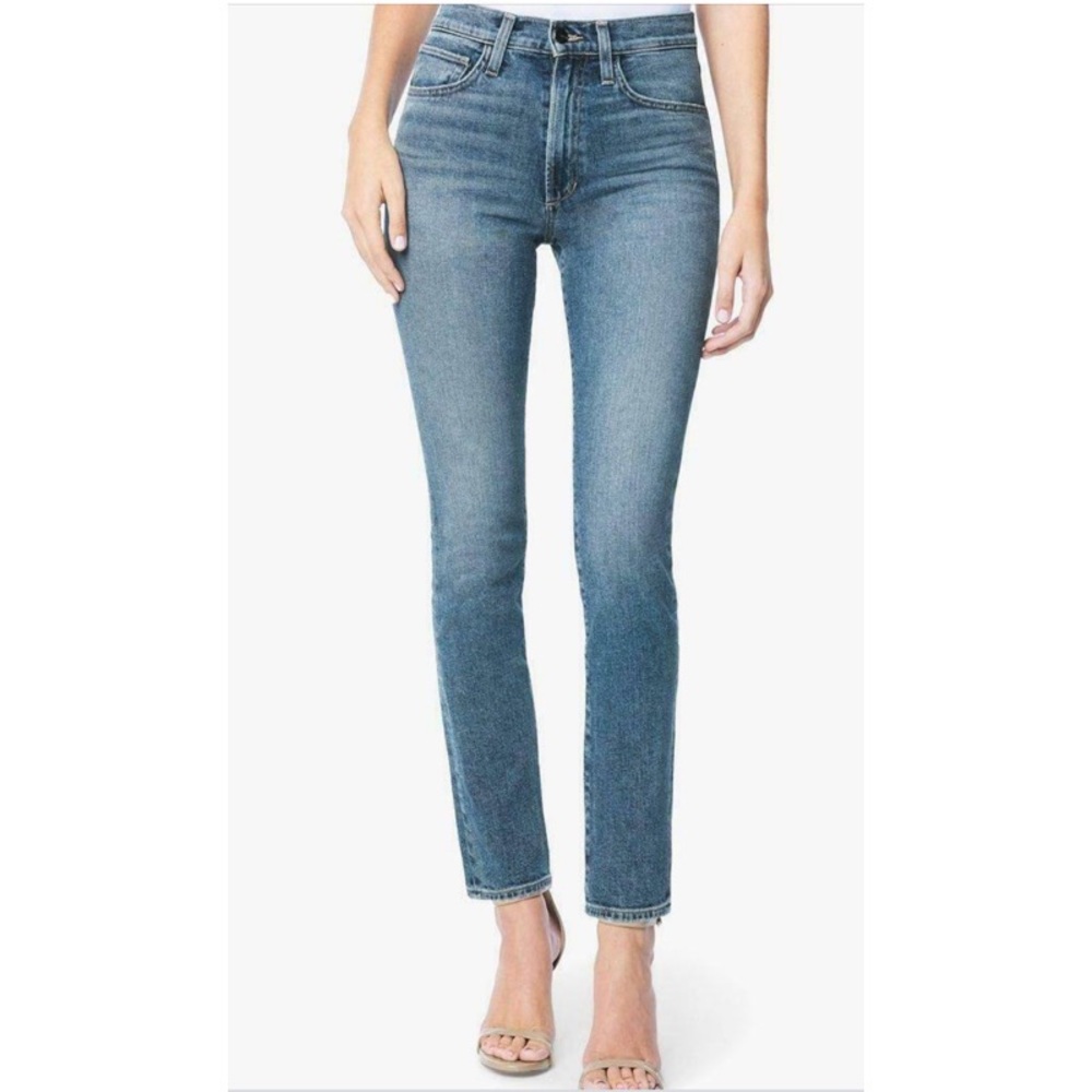 The Luna High Rise Cigarette Ankle Jeans